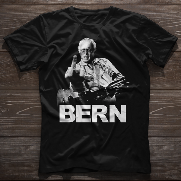 Bernie Sanders Johnny Cash tribute shirt