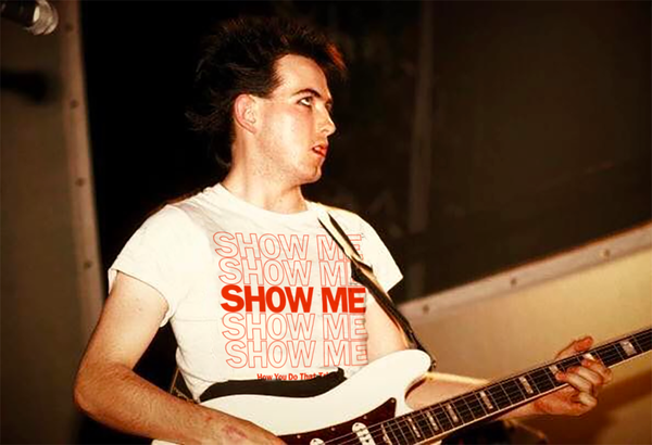 The Cure - Show Me t-shirt Robert Smith