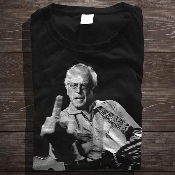 Bernie Sanders Johnny Cash tribute shirt