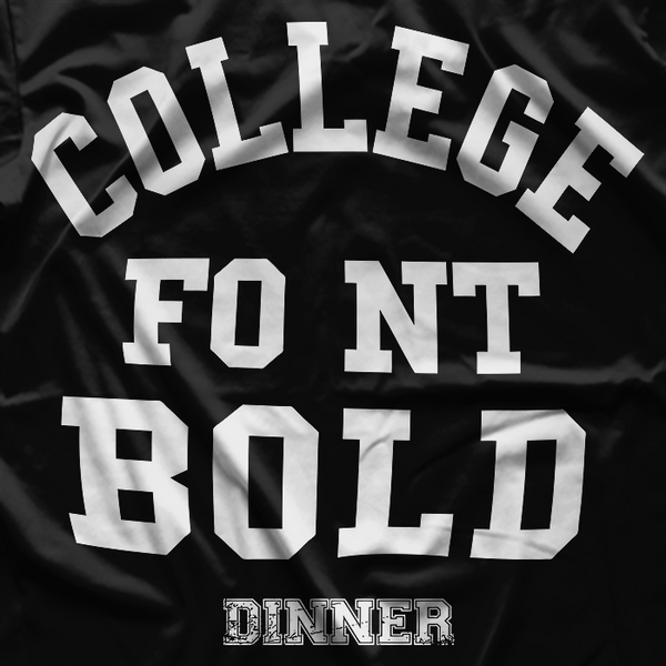 COLLEGE FONT BOLD